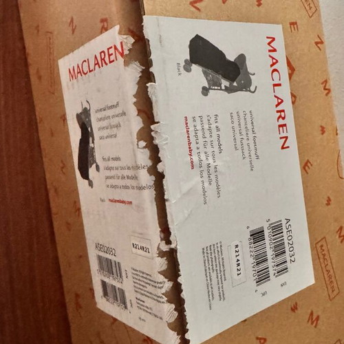 Ποδοσακος Maclaren ολοκαίνουργιος στο κουτί του