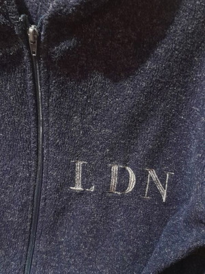 Fleece jacket used, blue, size M for girls 10-12 years