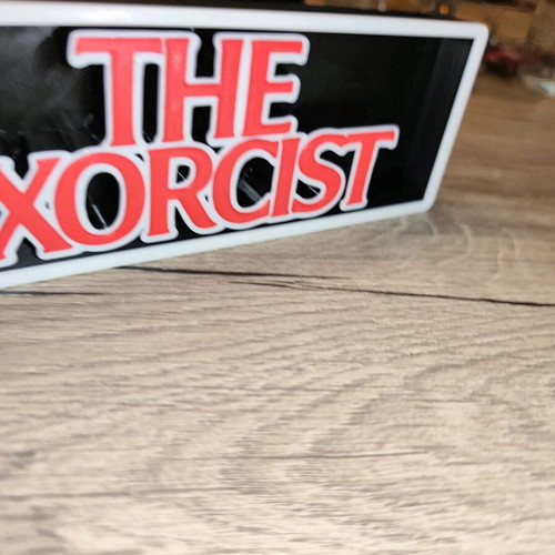 3D Printed The Exorcist Logo new for Home Cinema