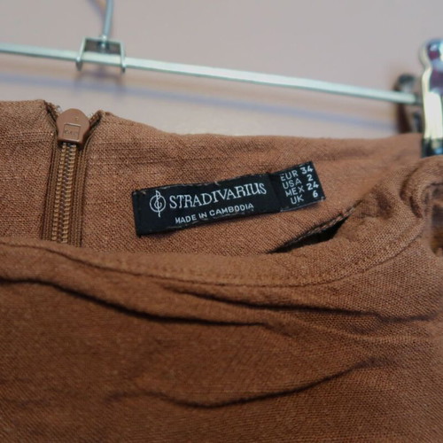 Stradivarius brown skort XS like new