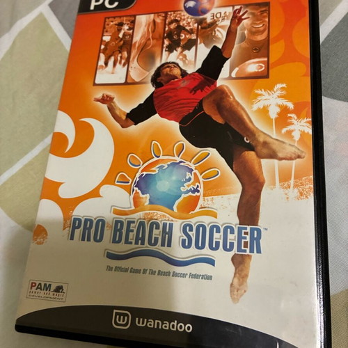 Pro Beach Soccer PC game used with manual