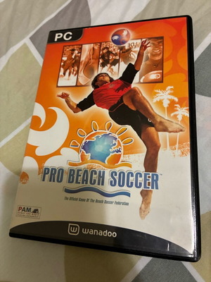Pro Beach Soccer PC game used with manual