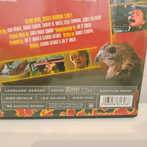 Dark Vision Collection DVD used, Poulia Dolofonoi with Greek subtitles