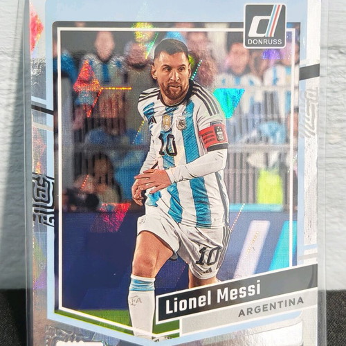Panini Donruss Soccer Lionel Messi Cubic Parallel Card 2023-24 new