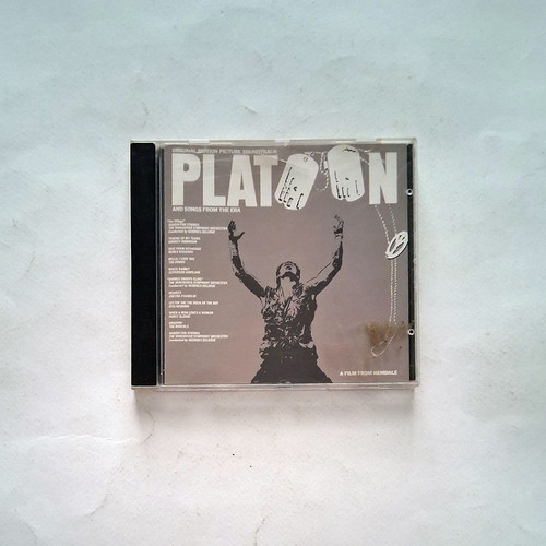 Platoon soundtrack and songs from the era CD used, rock