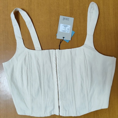 Attrattivo Corset Women M New Cream Cotton