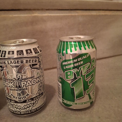 Team beers like new, set of 3 for collection