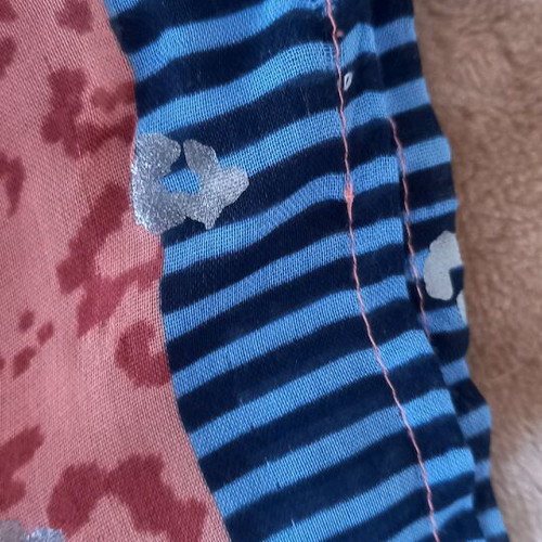 Cecil scarf like new, blue multicolor 55×160