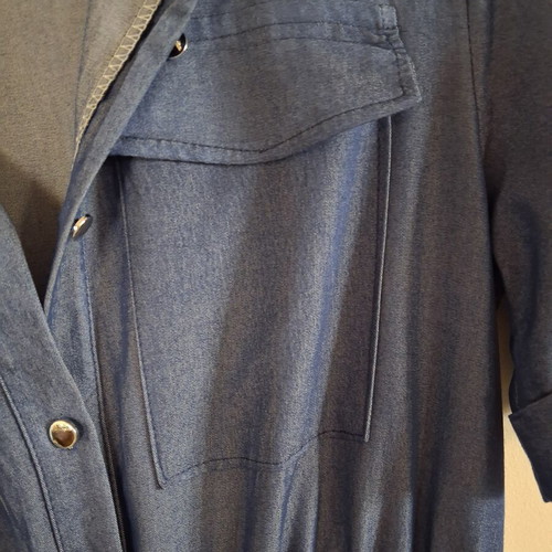 Maxi semizie dress blue, like new, FN Fashion Italy