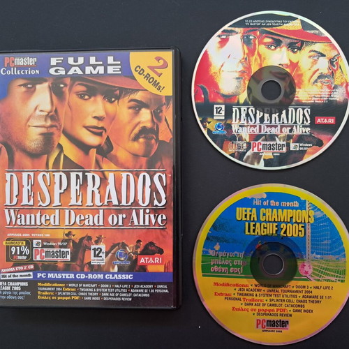 Desperados: Wanted Dead or Alive PC game like new