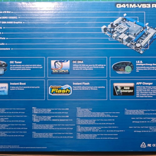 ASRock G41M-VS3 R2.0 motherboard like new