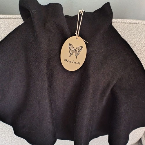 Black flared skirt new, size S/M