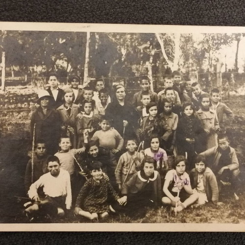 Thessaloniki 1933 School Class Photo used