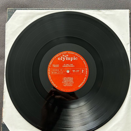 Virgin Prunes If I Die LP used, Greek pressing 1983
