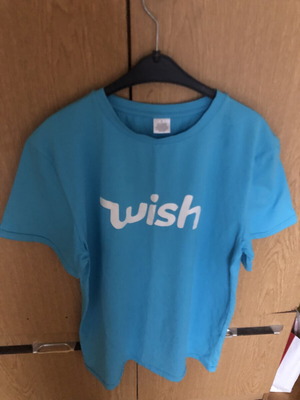 Cotton t-shirts for summer like new, various sizes, white and blue