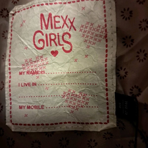 Mexx children's fur coat like new, size 80, 12-18 months