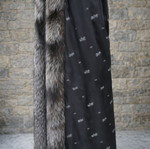 Silver Fox Fur Long 130 cm like new from Kastoria