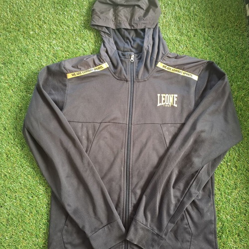 Leone long sleeve shirt XL like new, black and gold