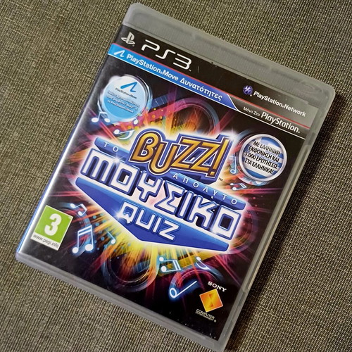 Buzz Music Quiz PS3 used