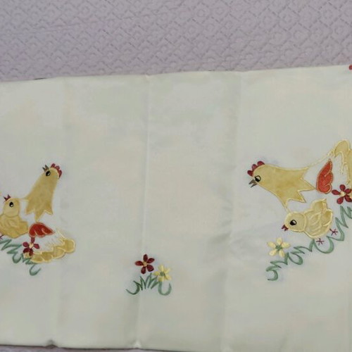 Easter tablecloth new 1.35x1.35