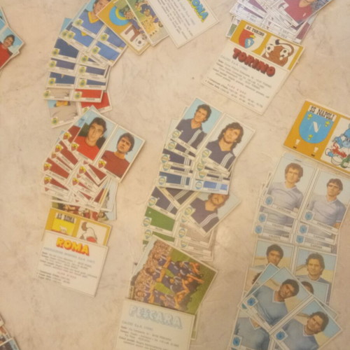 Calciatori Italian Football and Basketball Stickers 1977/78 like new