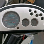 Gillera Runner 125 μεταχειρισμένο, με χαρτί διαγραφής, άσπρο πέρλα