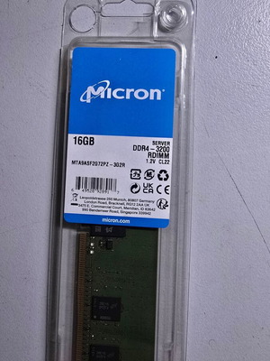 Micron DDR4 Module 1x16GB 3200 MHz για Server καινούργιο