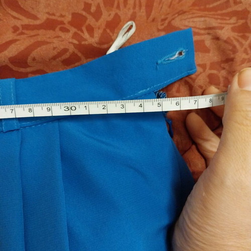 Pleated skirt blue like new size M