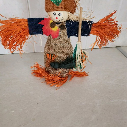Decorative scarecrows new, set of 2 pieces