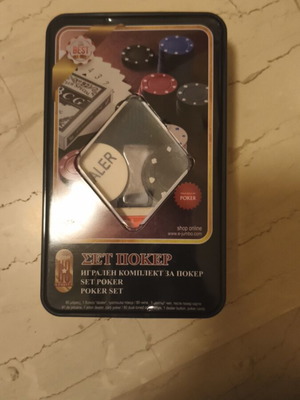 Poker set like new