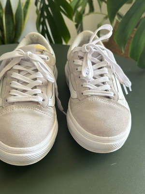 Vans Old School sneakers size 38 used, grey suede with minor flaws