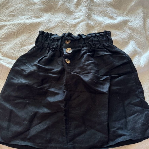 Mini skirt Bershka linen like new, small size