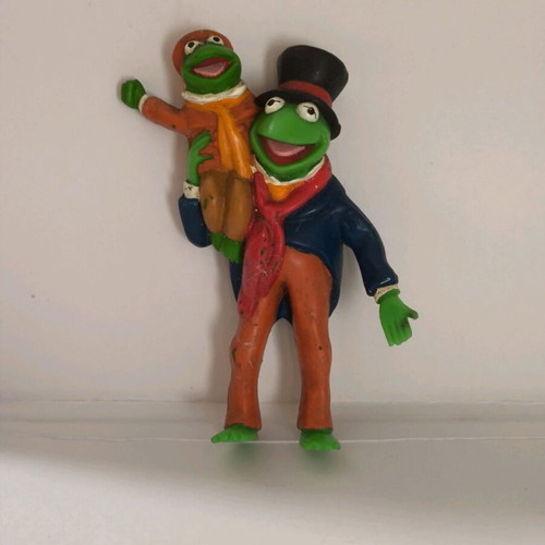 Kermit the Frog vintage figure used, collectible 1990