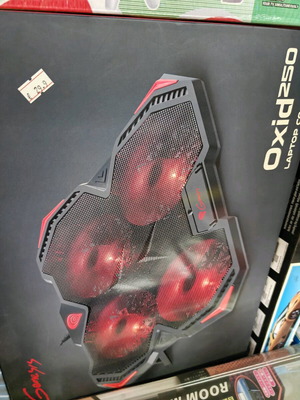 Genesis laptop cooling pad with 4 fans new