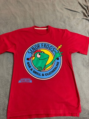 T-shirt vintage 1990’s μεταχειρισμένο, μέγεθος M, κόκκινο, βαμβακερό, made in Mexico