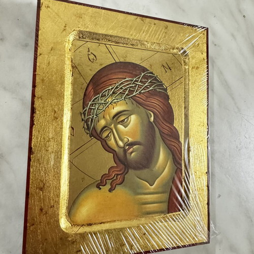 Jesus Christ Orthodox Icon The Bridegroom with Crown of Thorns new