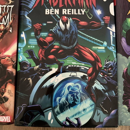 Marvel Omnibus Ben Reilly Vol 1 and 2, Venom by Donny Cates like new