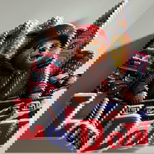 Μαγνητάκι ψυγείου Λονδίνο καινούργιο με Αρκούδο Πάντινγκτον