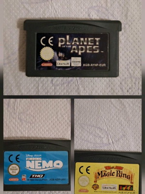 Πακέτο 3 παιχνιδιών GameBoy Advance, πλήρως λειτουργικά