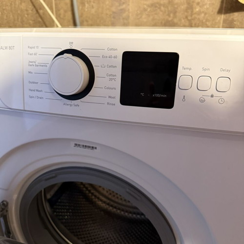Crown washing machine 5kg 800 rpm like new