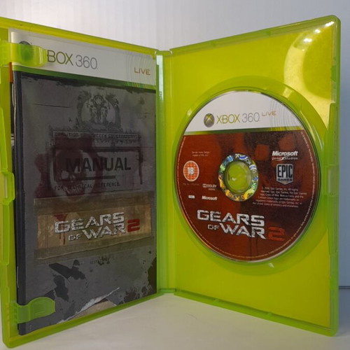 Gears of War 2 Xbox 360 game, English edition, manual included