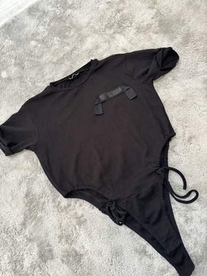 Pause Jeans black bodysuit like new, XS/S size
