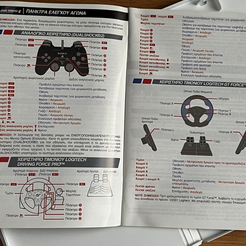 Grand Turismo 4 case with manual