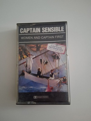 Captain Sensible Women And Captain First cassette used, punk