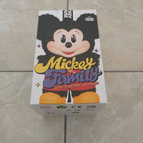 POP MART Disney Mickey Family Together Series Plush Keychain new