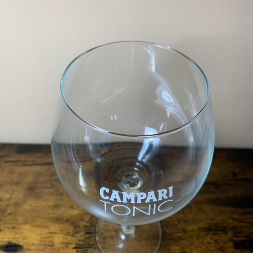 Campari Tonic glasses new, pack of 12