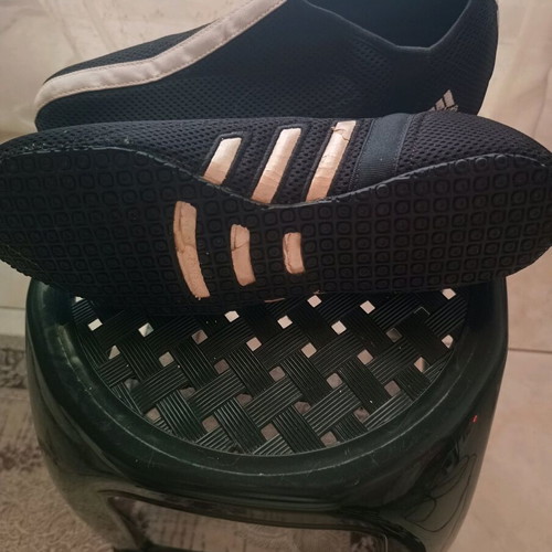Adidas swimming shoes used, size 41, black
