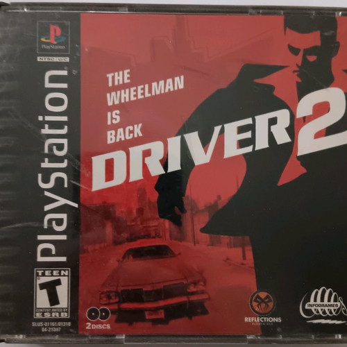 Driver 2 PlayStation (PS1) used, American edition with manual