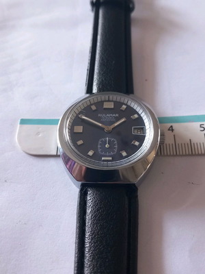 Vintage wind-up watch from 1970s unused nos
