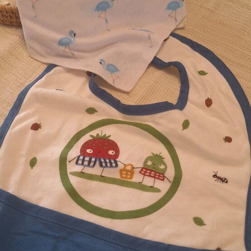 Children's bibs new, 2 pieces, one Ikea
